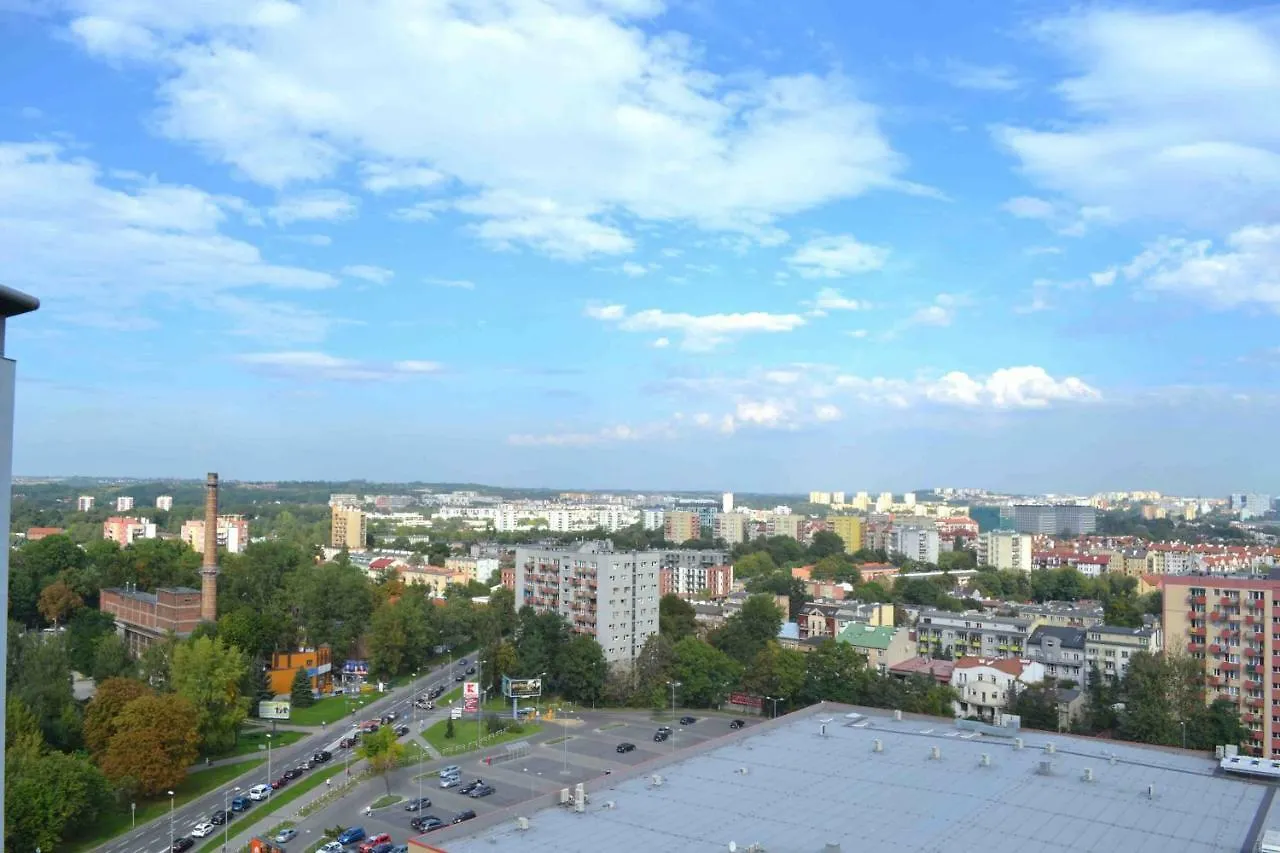Sunny 1 Room Apartment With The View Over Cracow Krakow Poland
