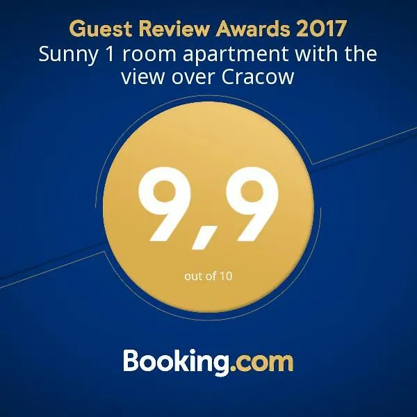 Sunny 1 Room Apartment With The View Over Cracow Krakow Poland