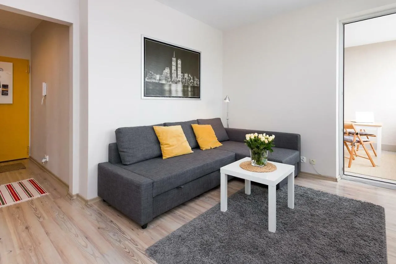 Sunny 1 Room Apartment With The View Over Cracow Krakow Poland