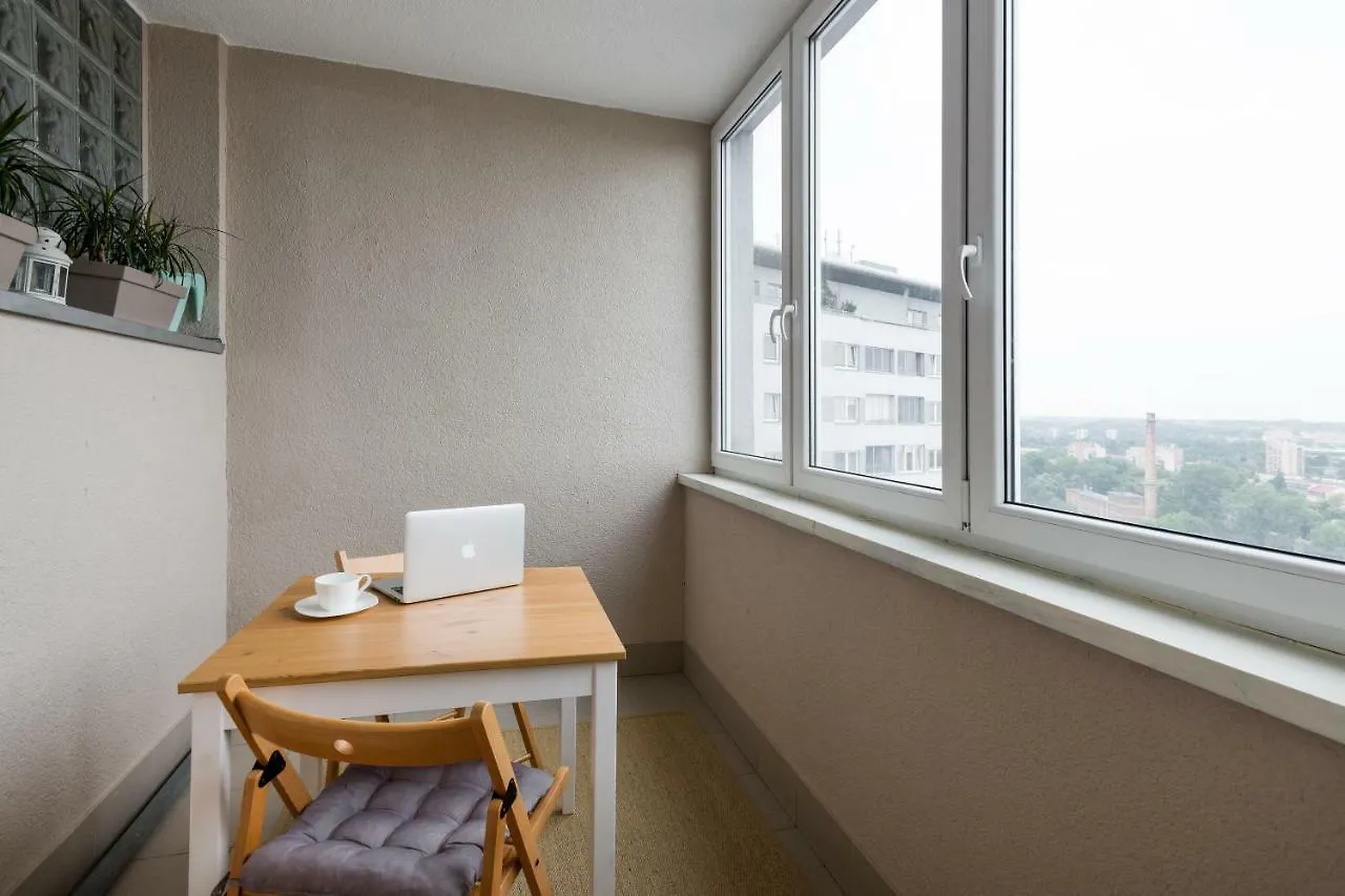 Sunny 1 Room Apartment With The View Over Cracow Krakow Poland